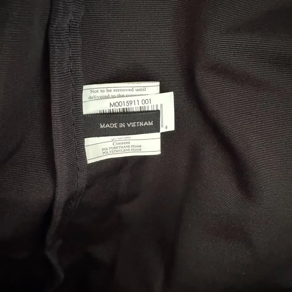 Marc Jacobs Black Backpack with Red Lip Logo Patch